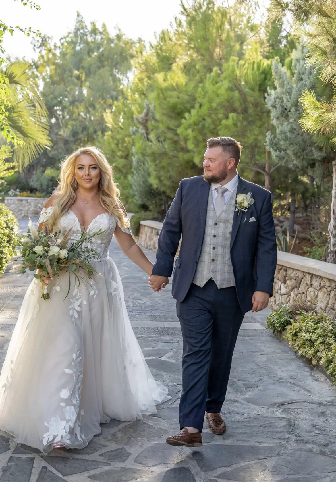 Hattie Lane Marie Sexy Boho Plunging V-Neck Wedding Dress | Maggie